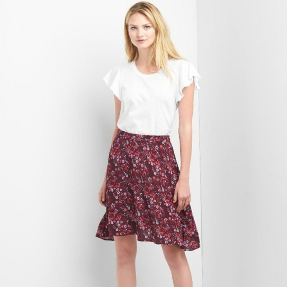 GAP Breezy Floral Skirt